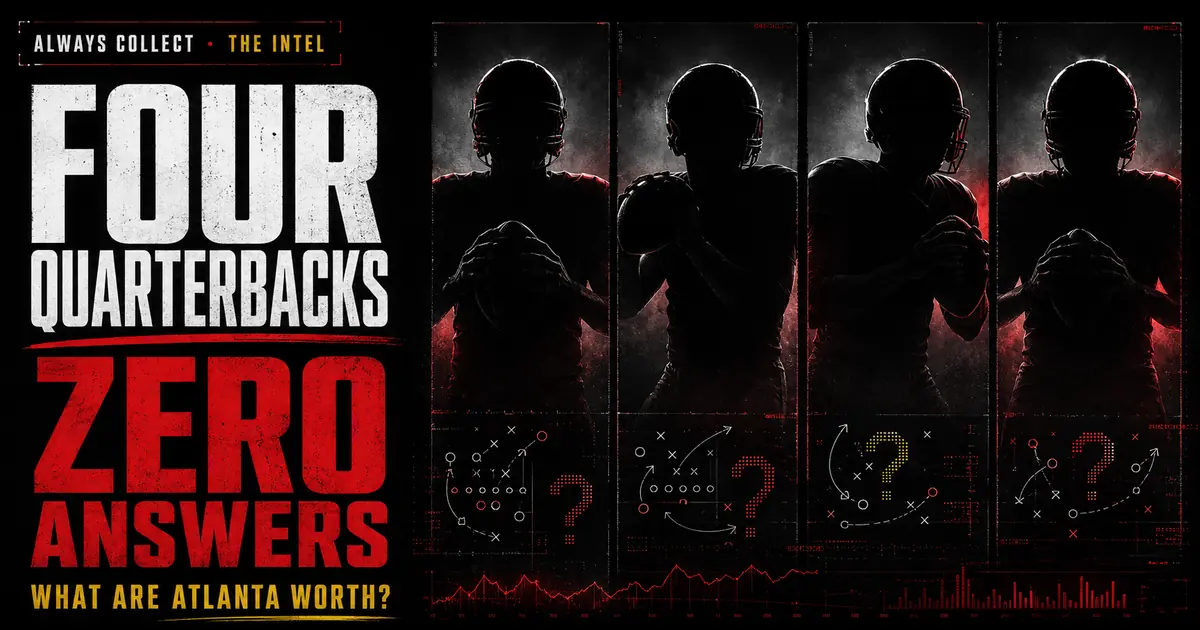 FOUR QUARTERBACKS. ZERO ANSWERS. WHAT ARE THE FALCONS WORTH?