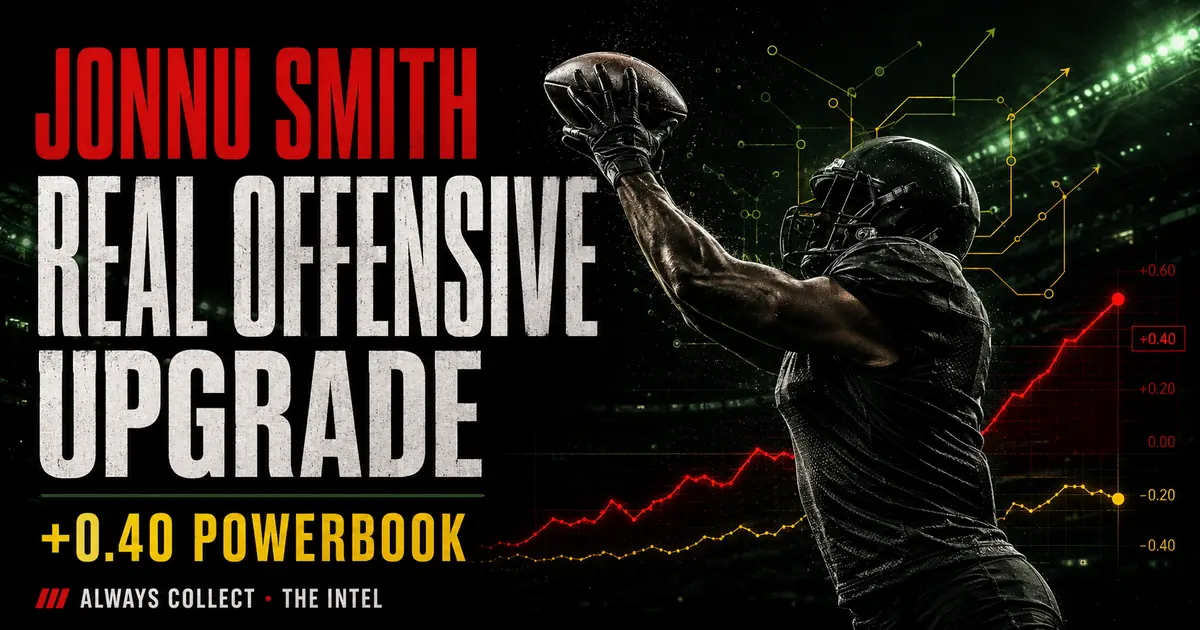 JONNU SMITH GIVES GREEN BAY A REAL OFFENSIVE UPGRADE